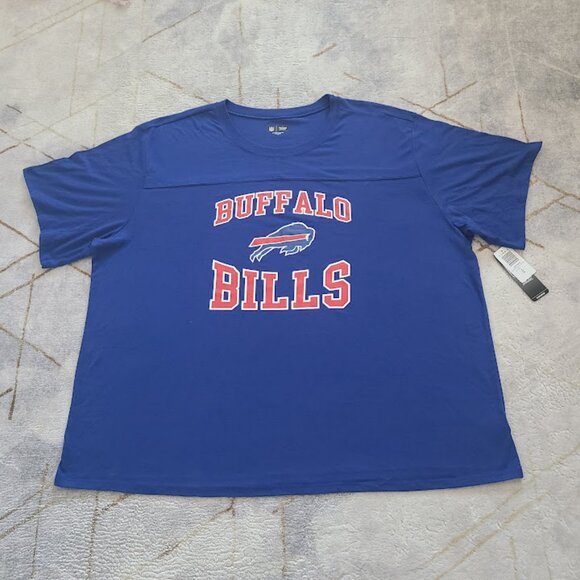 Torrid Buffalo Bills NFL Graphic Tee Women’s 4X (26) Plus Size NWT - Picture 1 of 6
